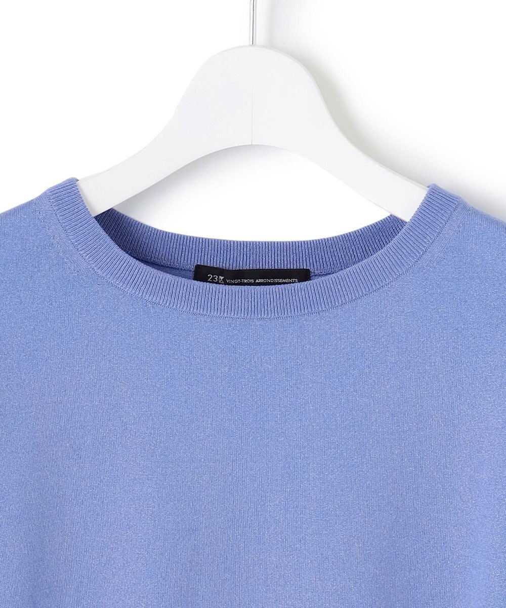 23区 L 【洗える】オータムシャイニー リラクシー ニット 