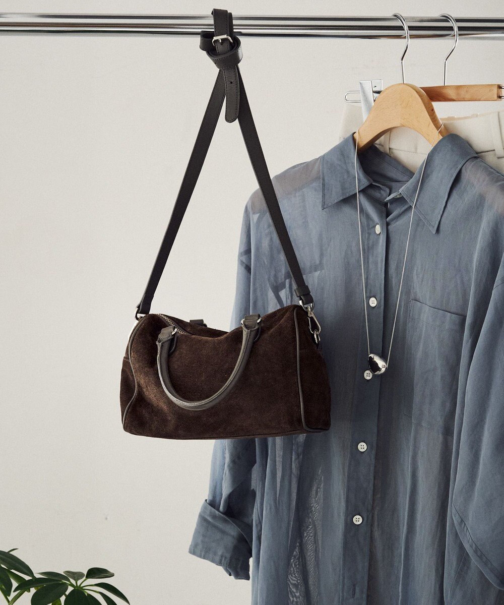 russet  スエード2WAYミニボストンバッグ(CE-1570-WEB) 