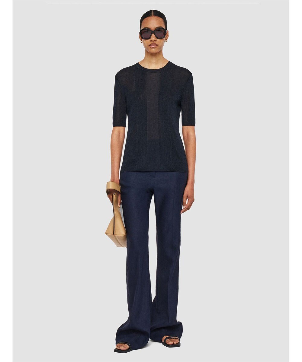 JOSEPH クリスピーレーヨン　ショートスリーブニット 