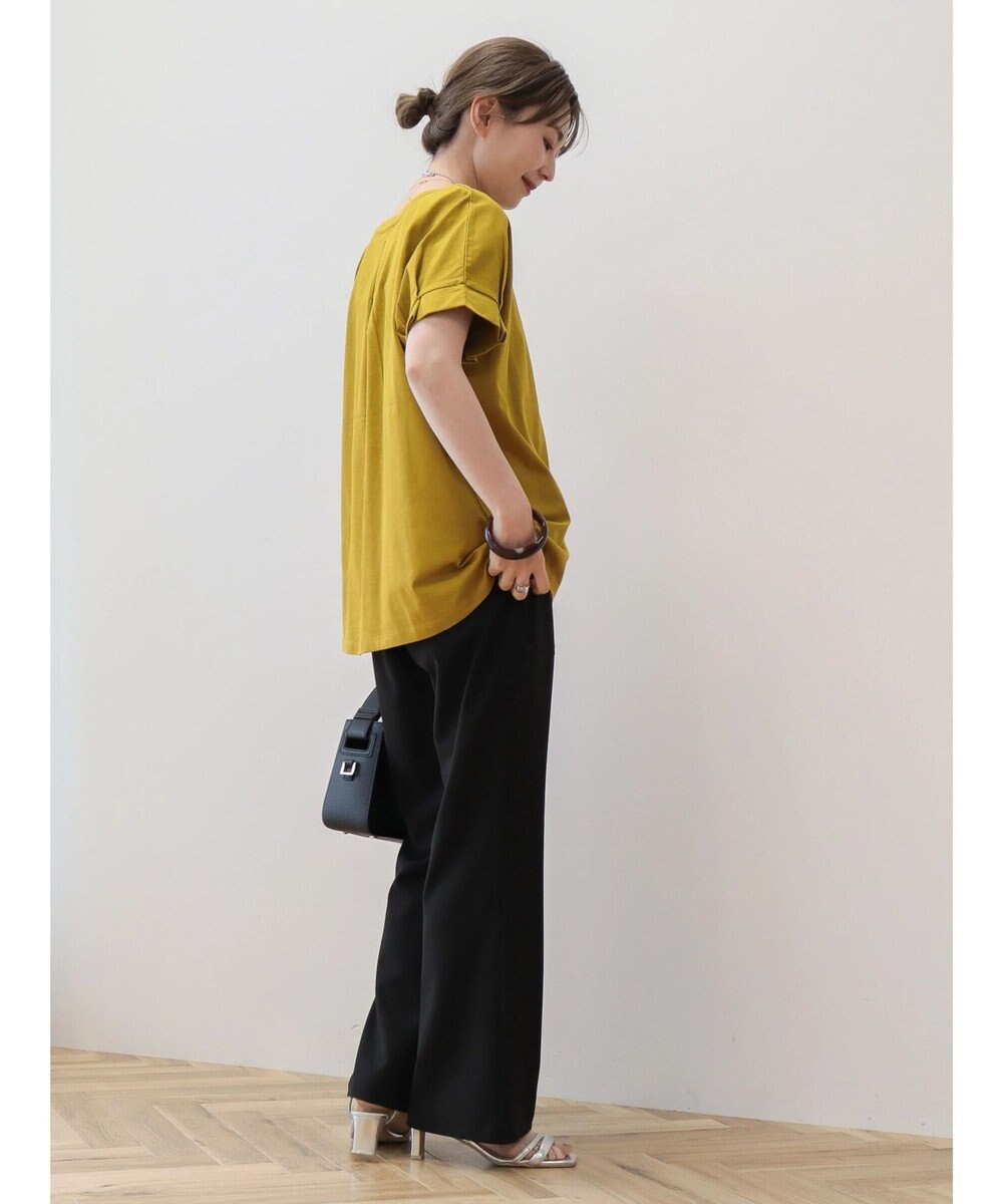 AMERICAN HOLIC 接触冷感袖タックカットプルオーバー 