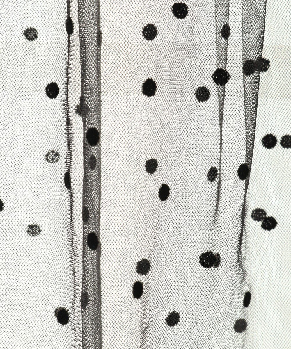 AMERICAN HOLIC ドットフロッキーレイヤードチュールスカート 