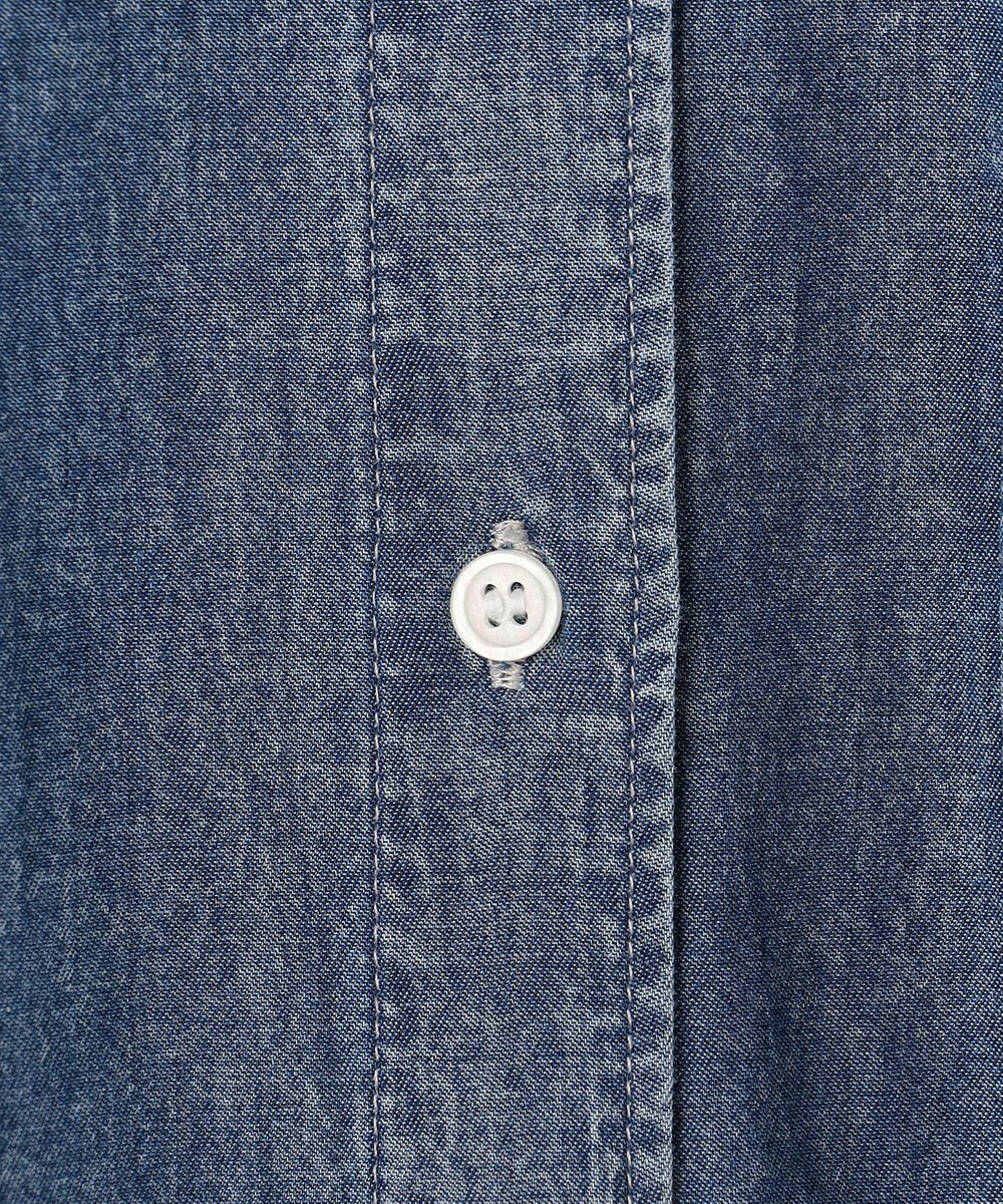 ANY L シアーデニムオーバーシャツ 