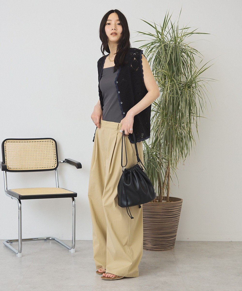 AMERICAN HOLIC クロシェ風ニットベスト 
