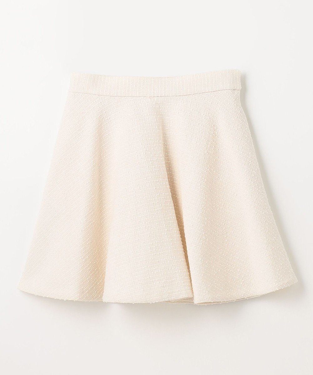 NAVE 【Nave】ストライプツィード  フレアースカート 