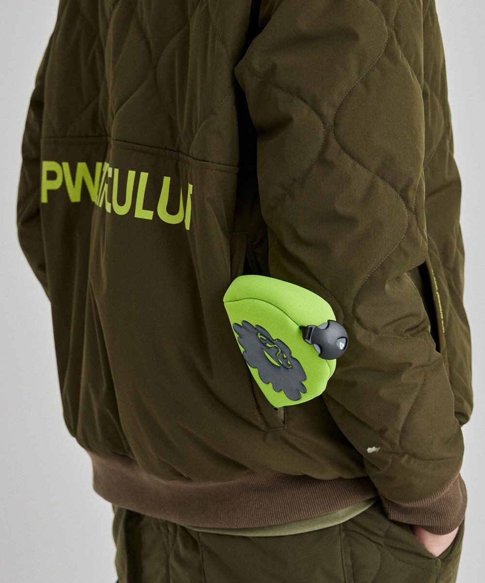 PW CIRCULUS 【MEN】ひょうたんキルティング中綿ブルゾン 