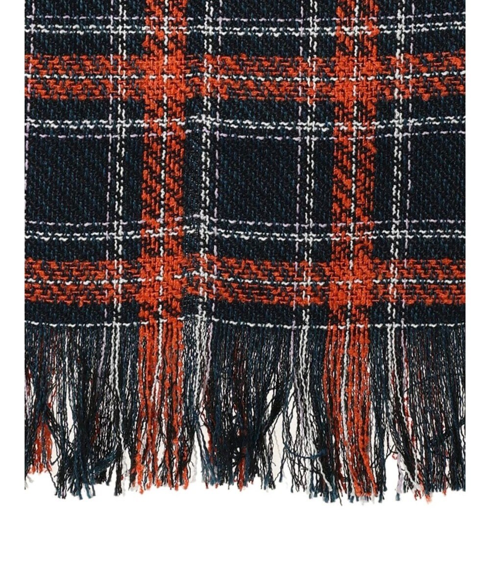 Green Parks ・ＳＵＧＡＲ　ＳＰＯＯＮ　チェックフリンジスカート 