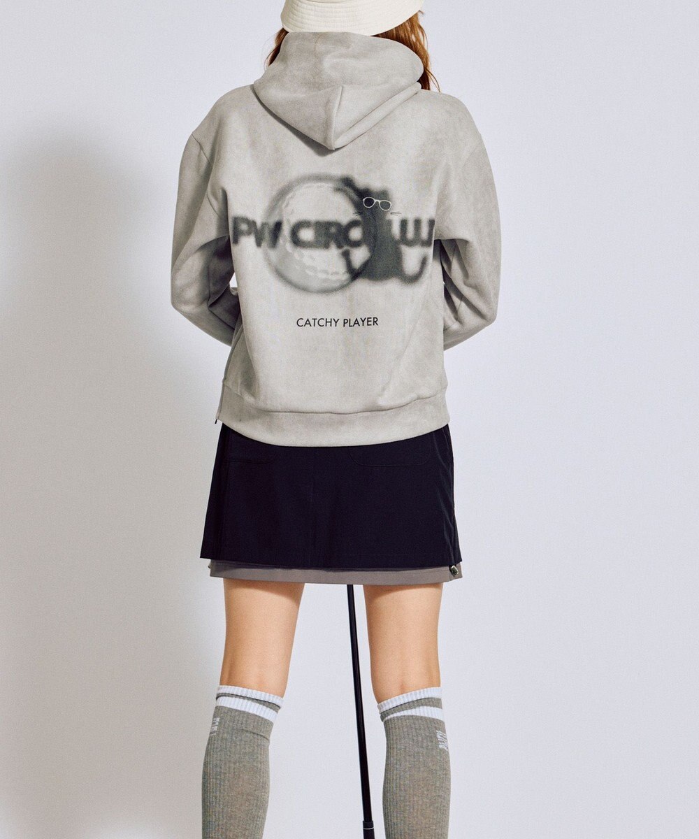 PW CIRCULUS 【蓄熱裏地】【WOMEN】バイカラースカート ゴルフウェア レディース 