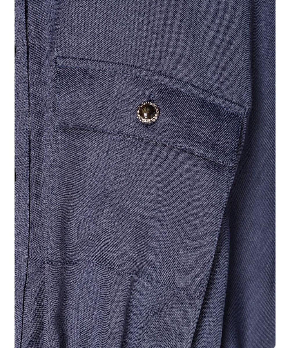 Green Parks ・ＥＬＥＮＣＡＲＥ　ＤＵＥ　イロイロ釦ドロストワンピース 