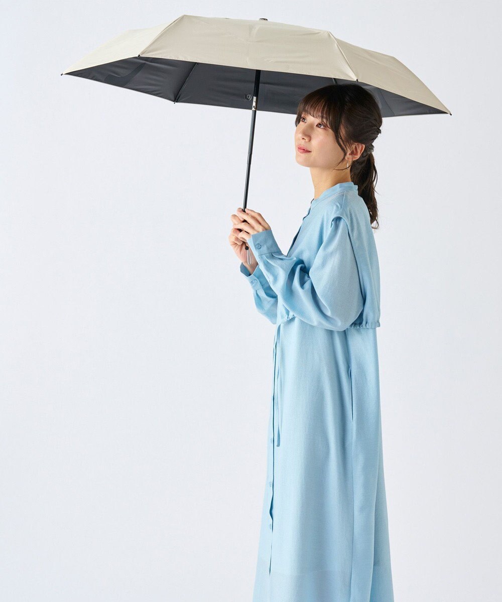 MOONBAT 【3秒で折りたためる日傘/自動開閉】 遮光100% 晴雨兼用 折りたたみ傘 ウラワザ 