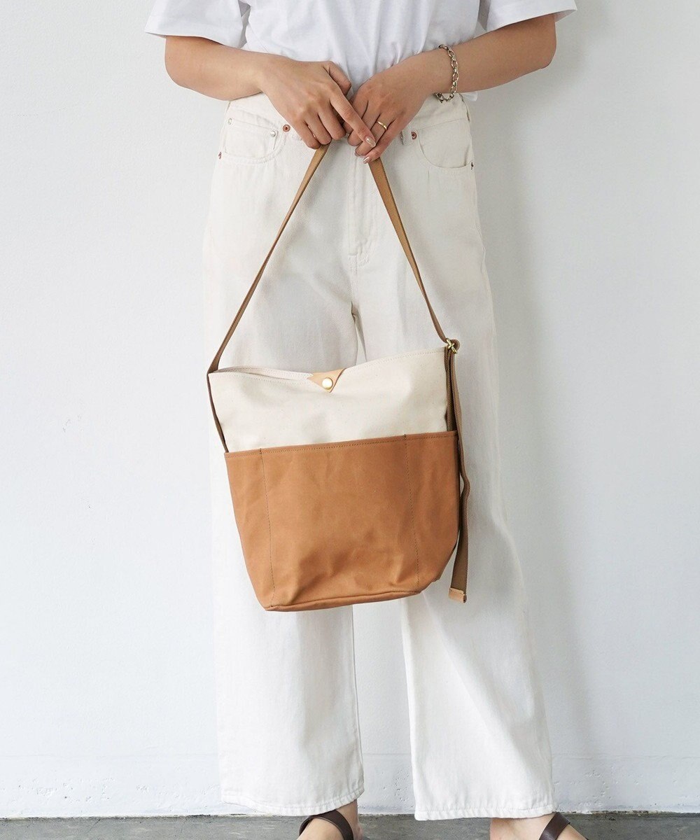 NIZYU KANO TWO-TONEショルダーバッグ Sサイズ 