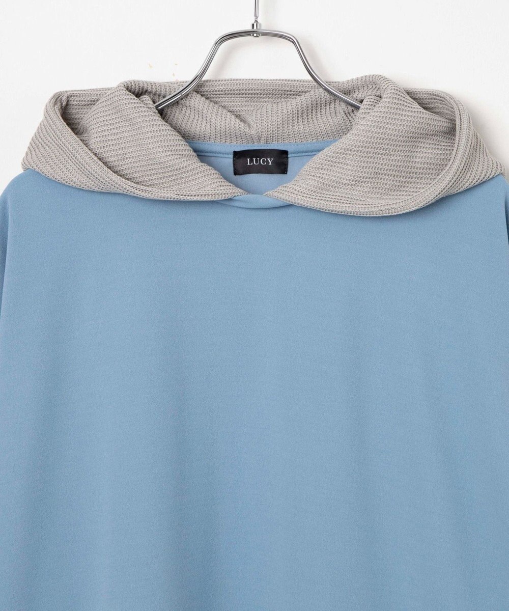 WEGO フェイクレイヤードフードT（S） 