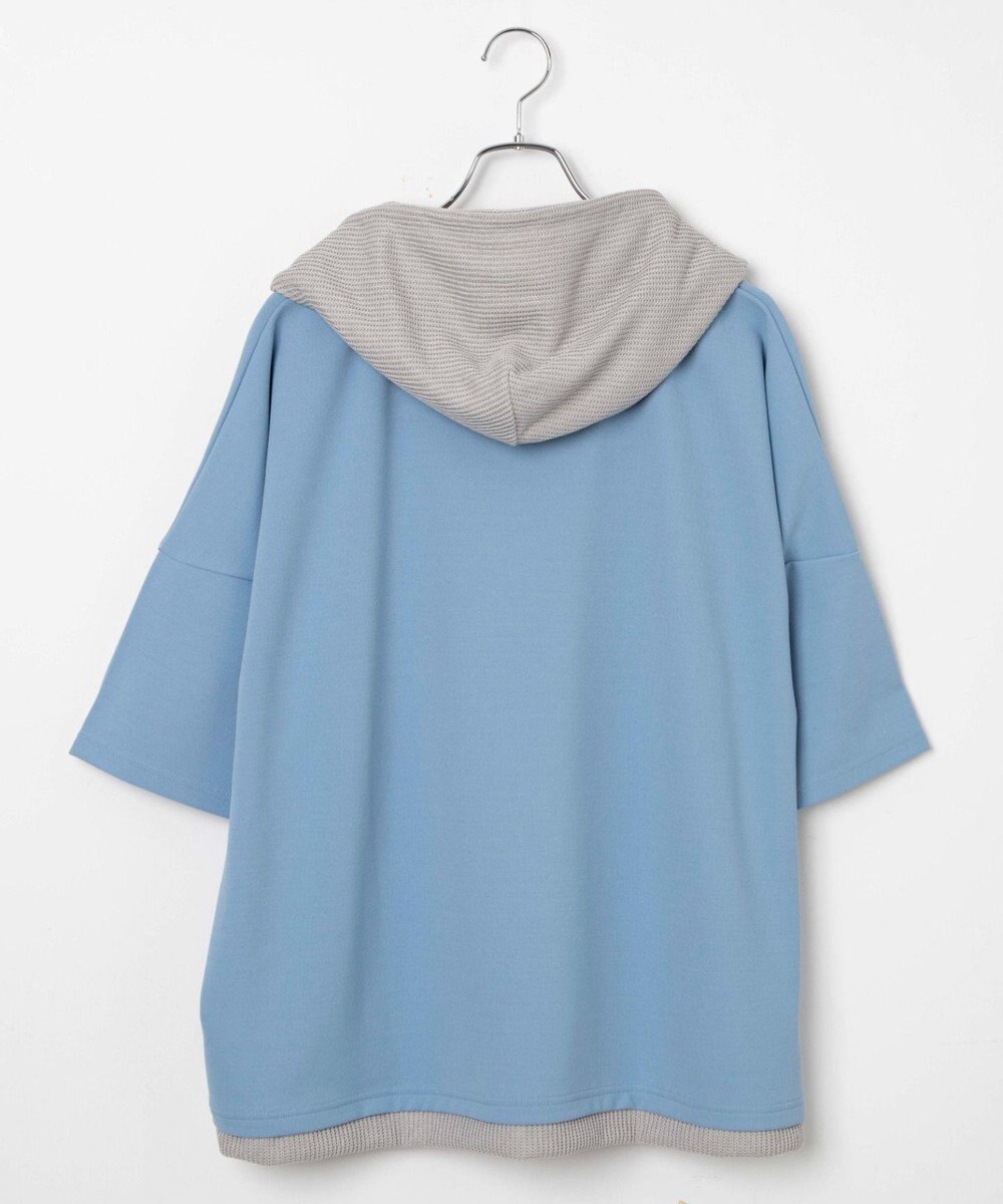 WEGO フェイクレイヤードフードT（S） 