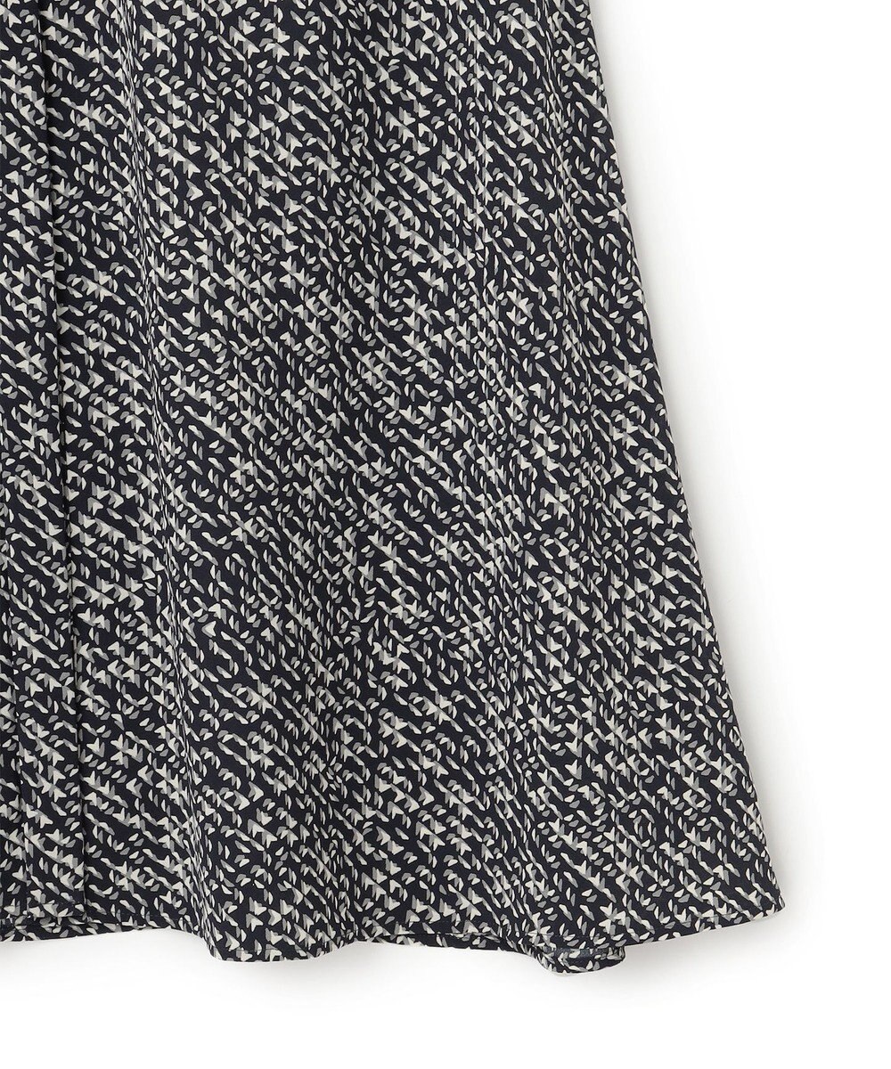 23区 【吸水速乾/UVケア/防シワ性】シャドージオメトリックプリント ワンピース 