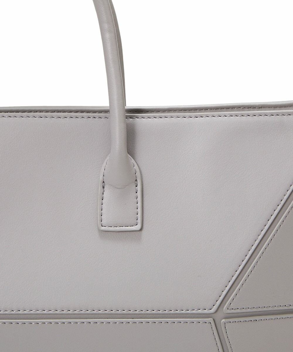 TOPKAPI 【TREASURE TOPKAPI】フェイクレザー ジオメトリック ショルダー付 トートバッグ 