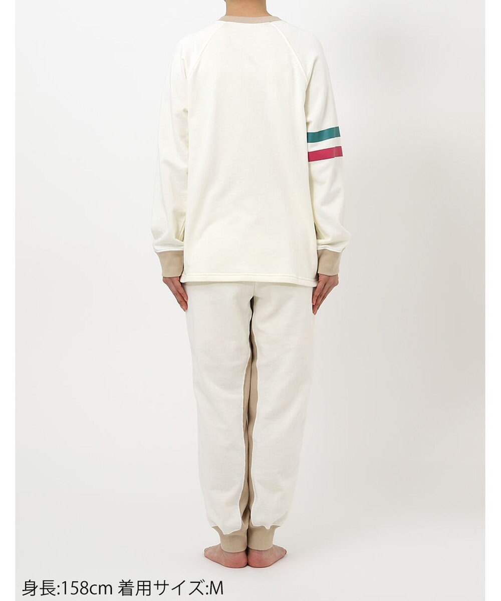 WACOAL ワコール_リラックス＆スリープ パジャマ 長袖 長ズボン 綿100%(本体) ガーゼ裏毛素材 PEANUTS レディース FDX555 /ワコール 