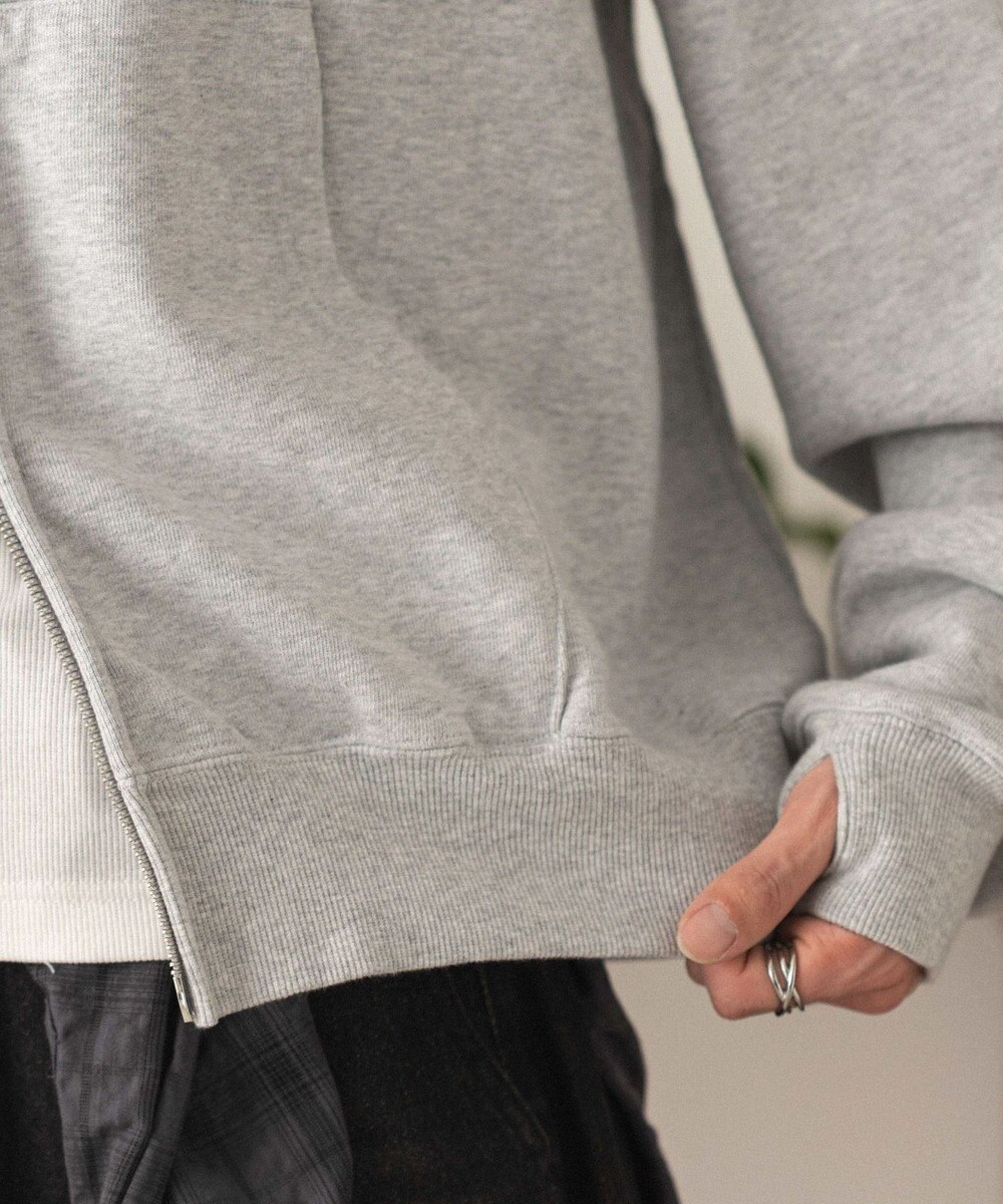 WEGO ショートZIPパーカー 