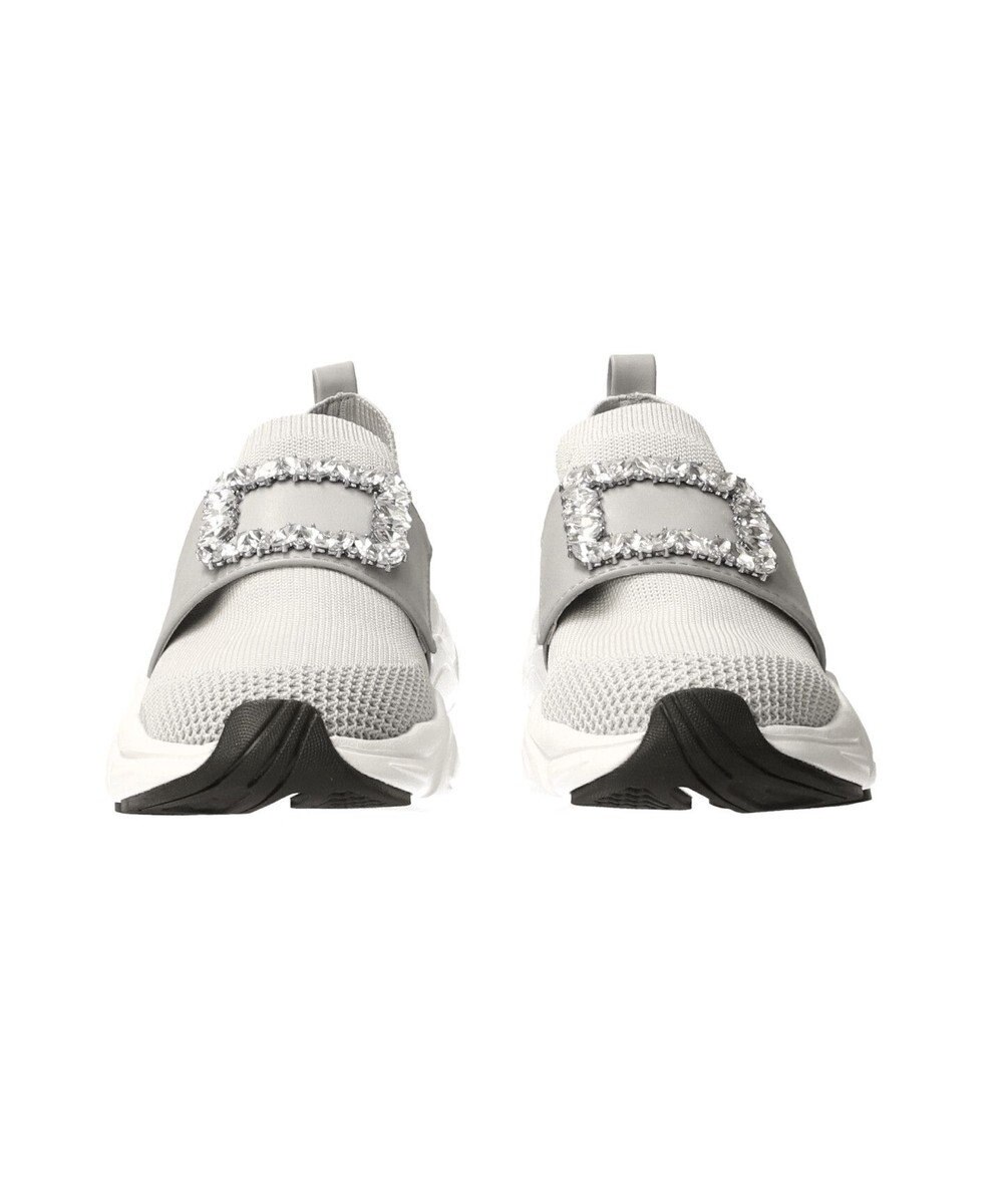 Bridget Birkin 【Bridget Birkin】ビジューバックルニットスニーカー 