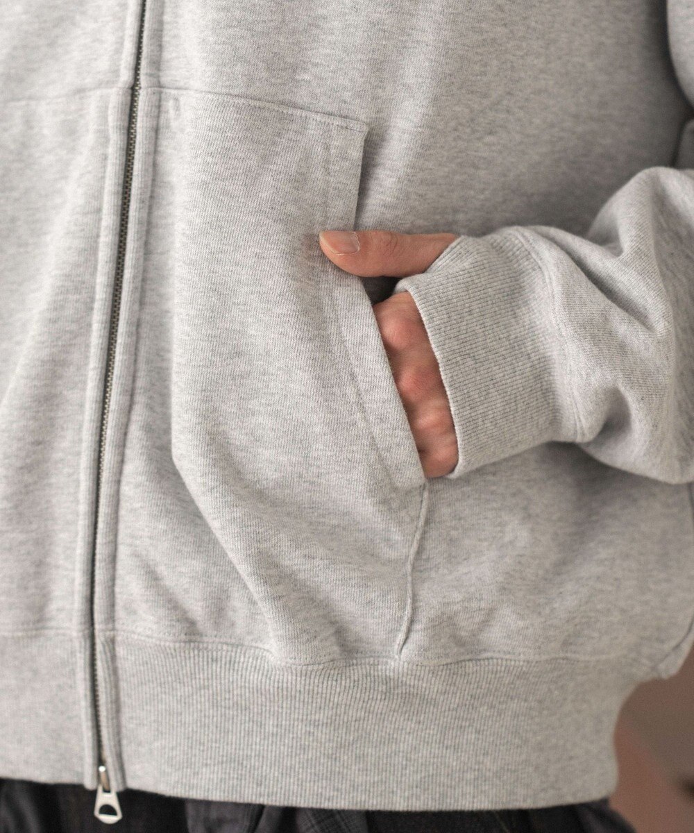 WEGO ショートZIPパーカー 