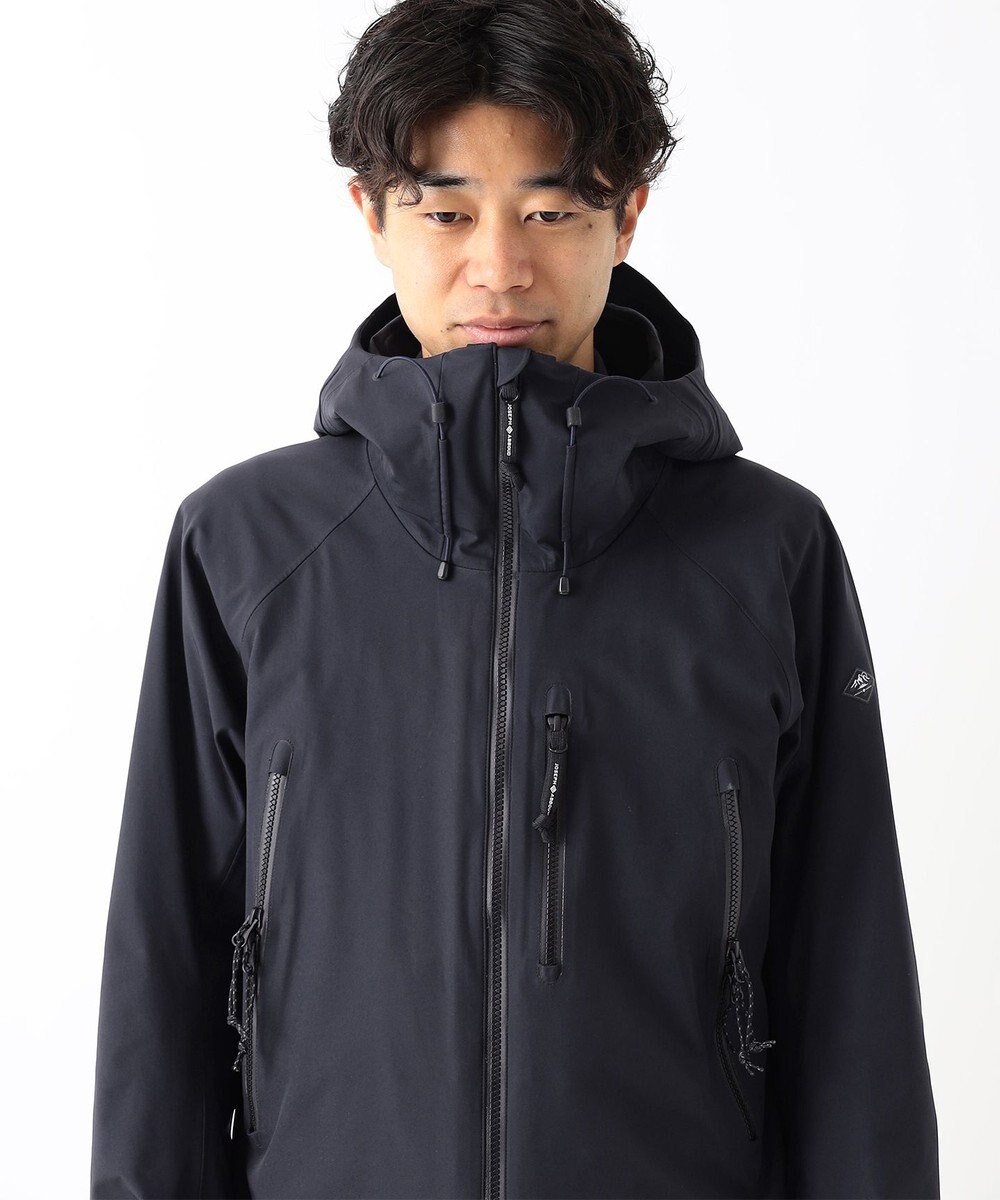 JOSEPH ABBOUD MOUNTAIN 【ストレッチ/撥水/防水素材/イタリア素材/ライナードッキング対応】マウンテンシェル パーカー 