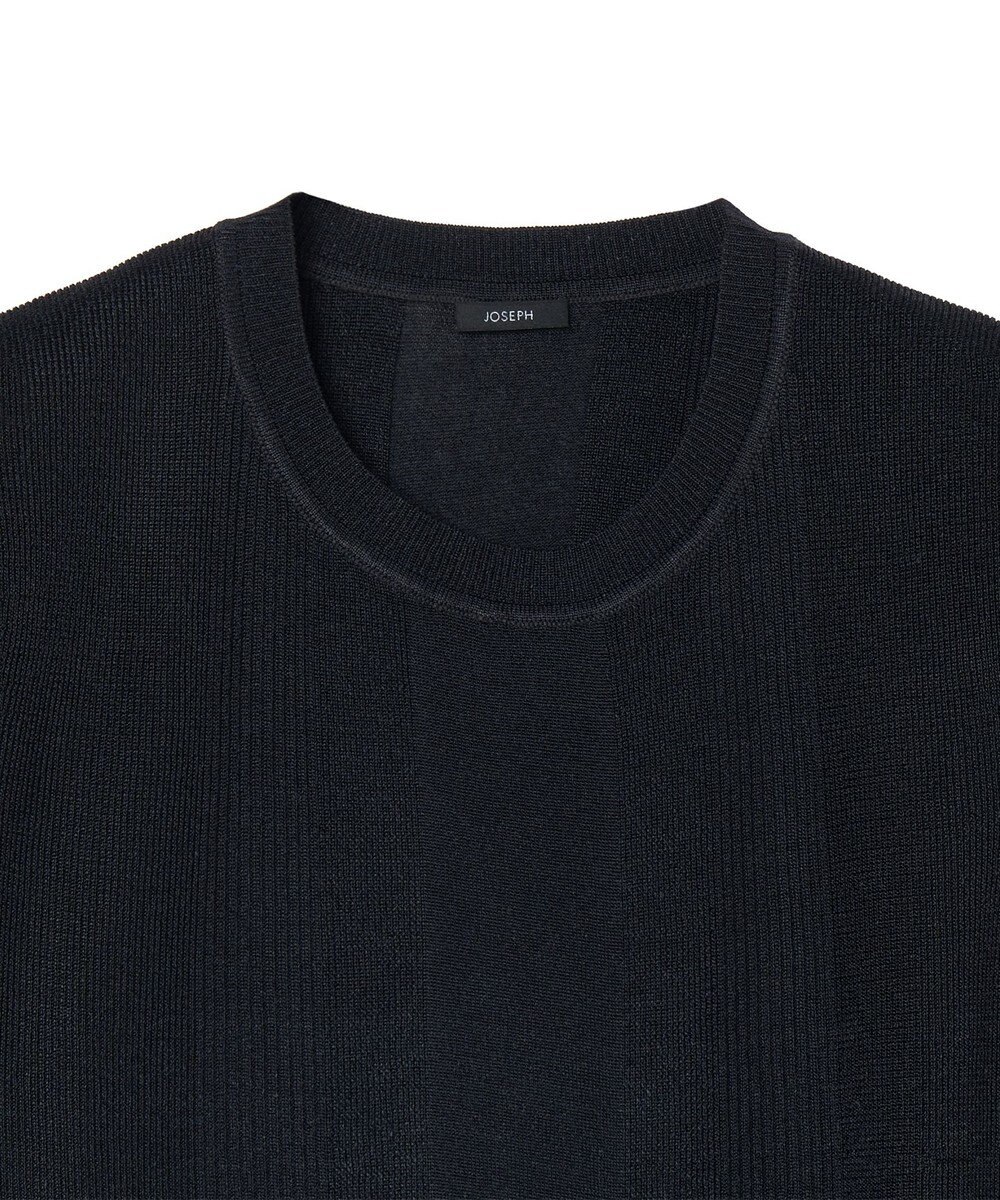 JOSEPH クリスピーレーヨン　ショートスリーブニット 