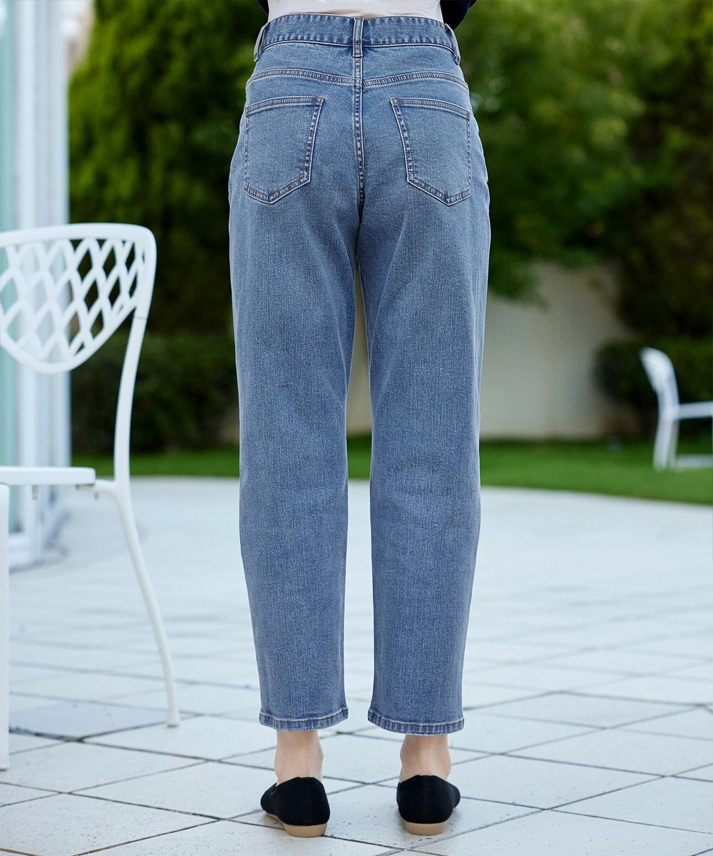 Tiaclasse 【安田美沙子さん着用・洗える】ストレッチストレートデニム 