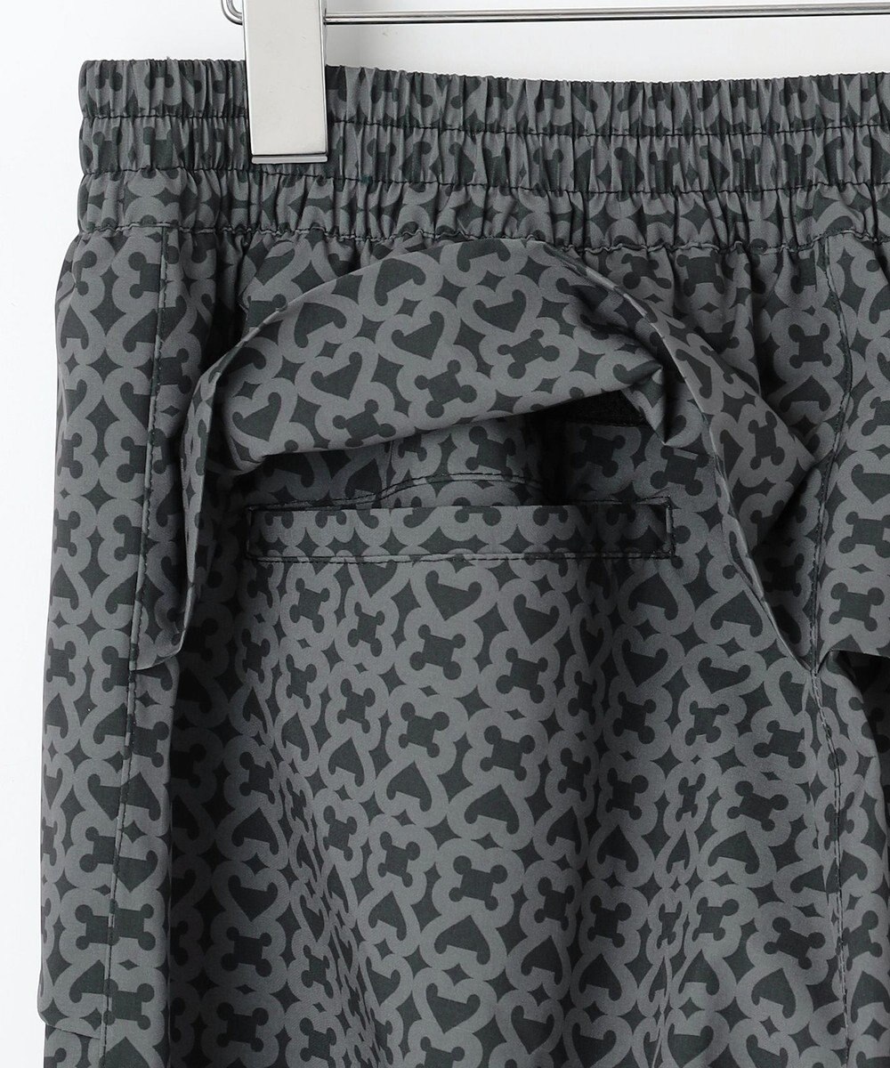 23区GOLF 【MEN】モノグラム レインパンツ  2WAYストレッチ 透湿防水 防風 撥水 ポケッタブル 