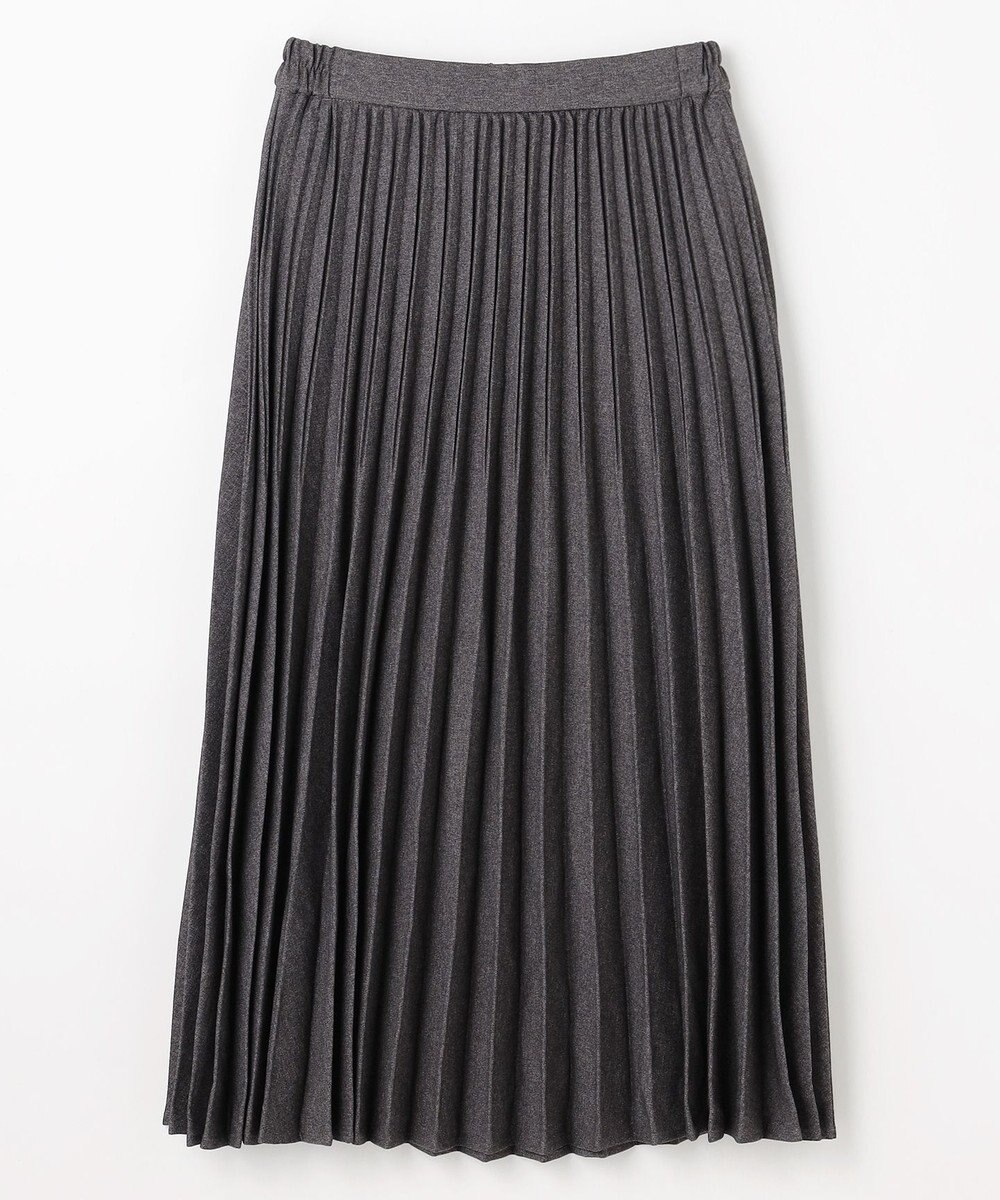 ANY 【新色追加/ウエストゴム】ウーリッシュプリーツスカート 