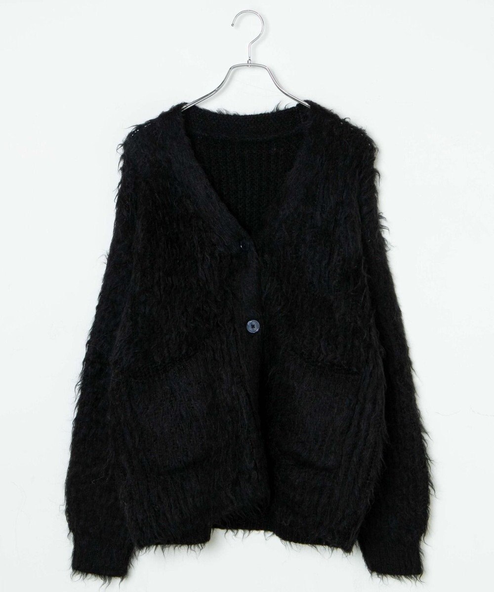 WEGO 【軽量】ブラッシュニットBIGカーディガン 