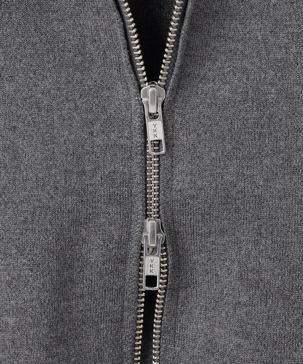 NAVE 【ReNAVE・洗える】スムースニット トラックジャケット 