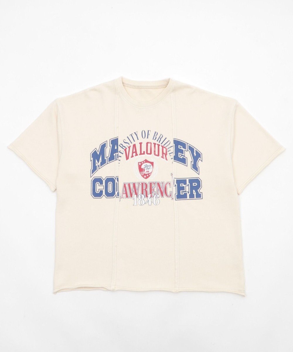 WEGO 【ユニセックス着用ITEM/MLサイズ展開】ドッキングカレッジスウェT（SS） 