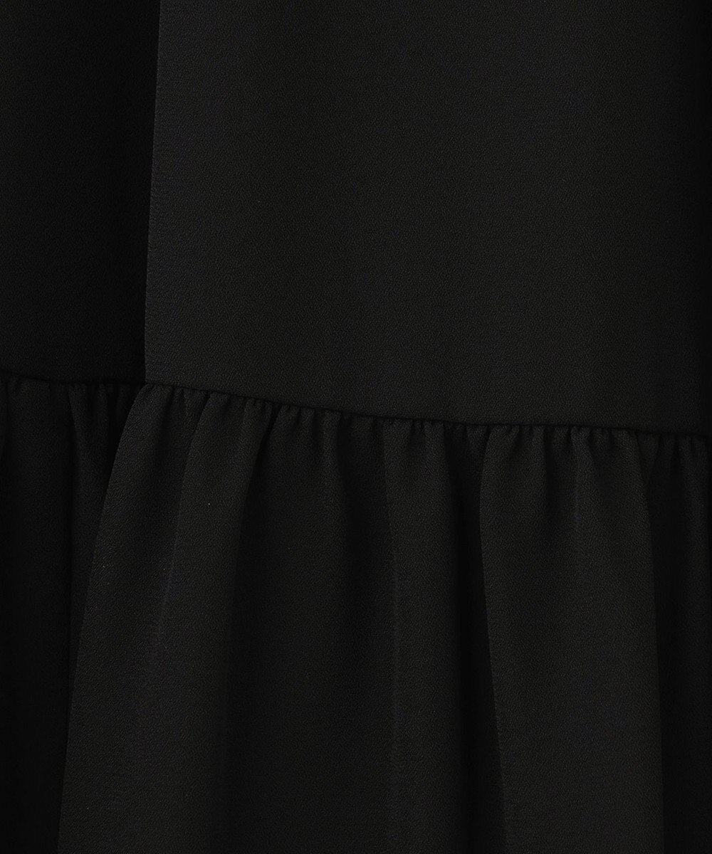 ICB 【洗える】エステルジョーゼット ティアードスカート 