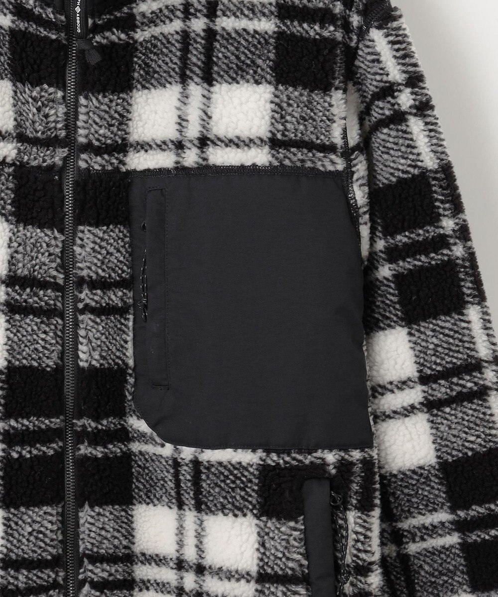 JOSEPH ABBOUD MOUNTAIN 【軽量/暖か/男女兼用】チェックフリース ブルゾン 