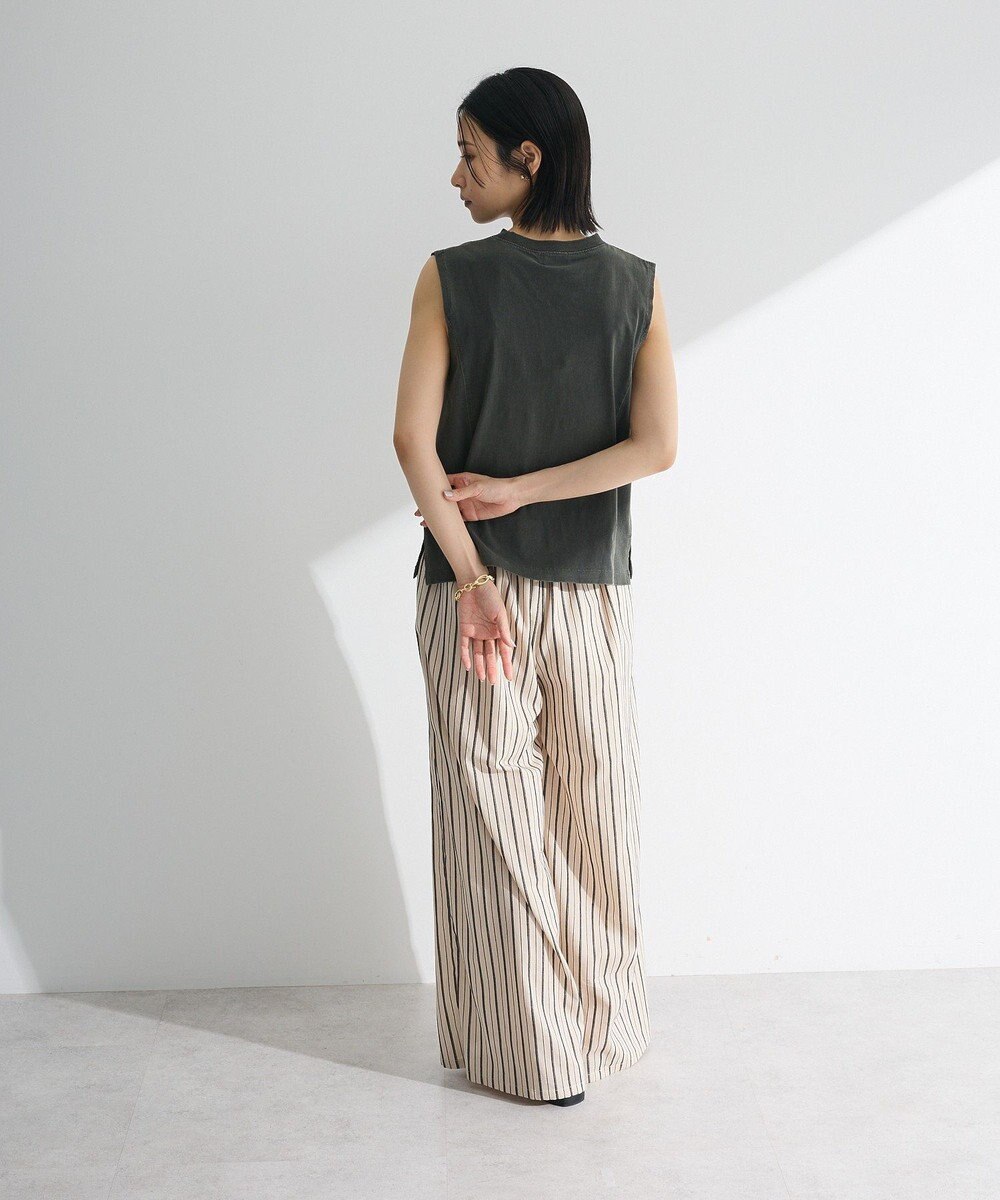 Green Parks ・ＤＯＵＢＬＥ　ＦＬＡＧＳ　ピグメント切替ノースリ 