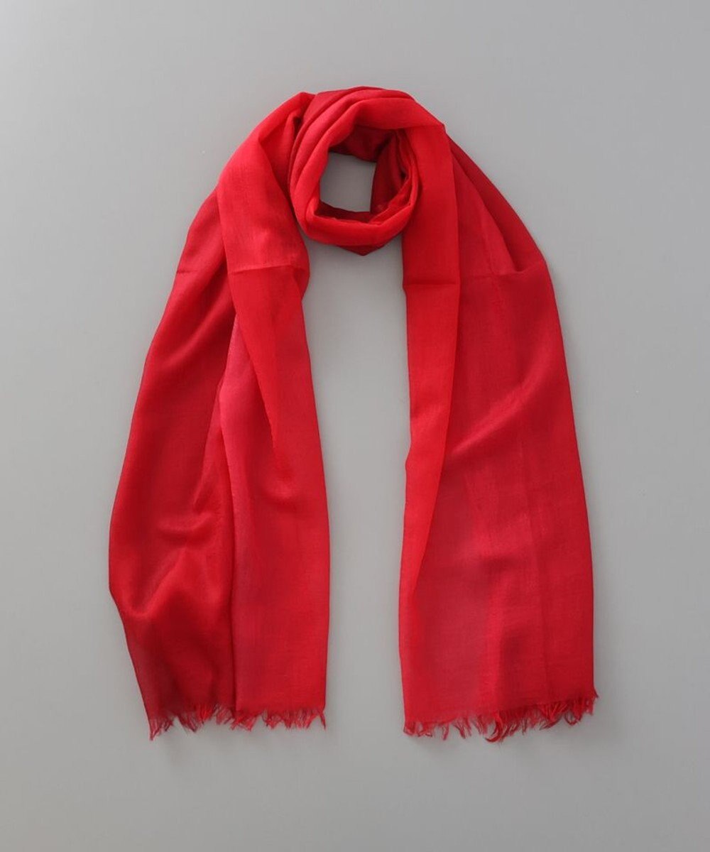 AURORA 【 LANVIN COLLECTION（ランバン コレクション） 】カシミヤ100%薄手オンブレーストール 