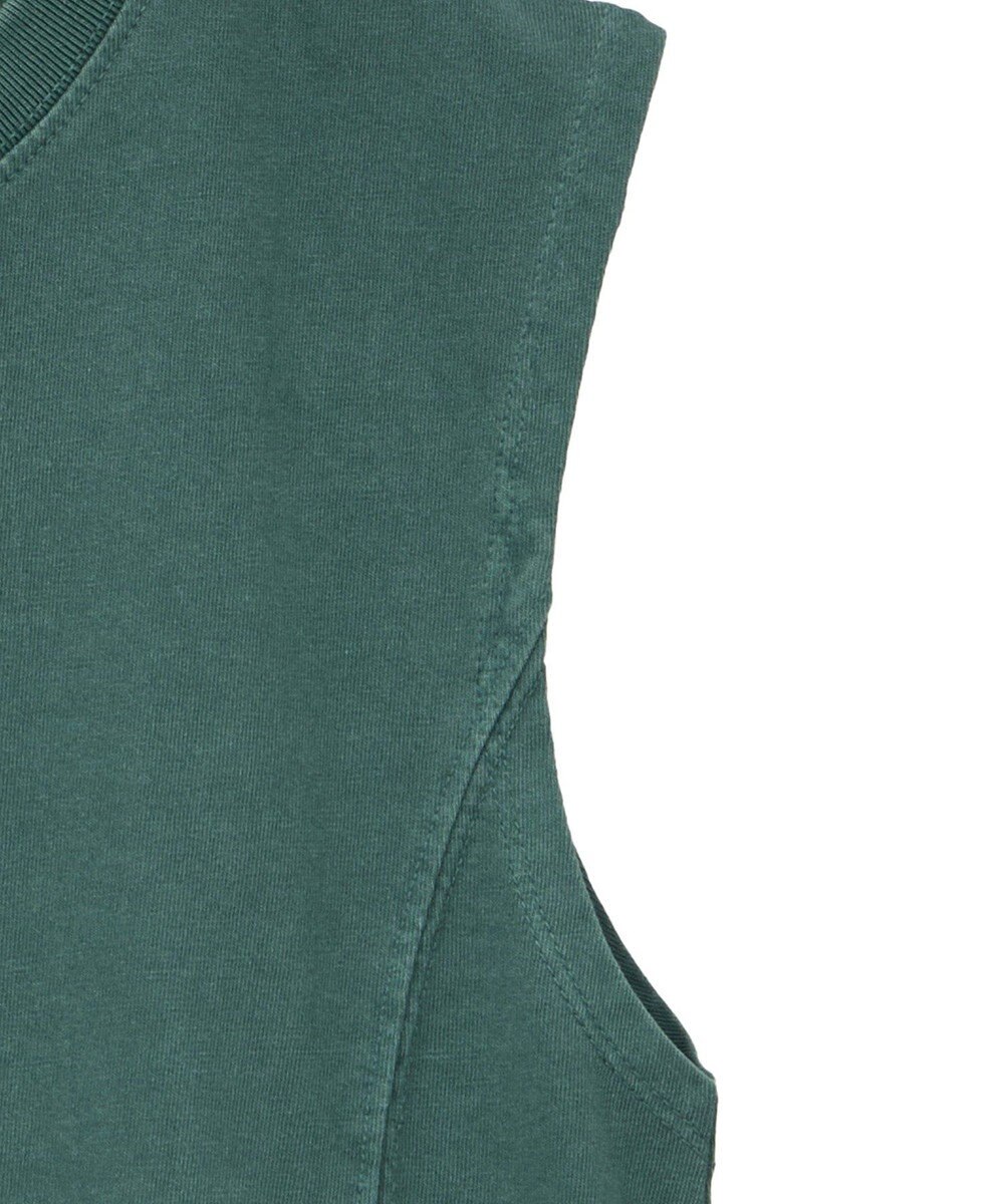 Green Parks ・ＤＯＵＢＬＥ　ＦＬＡＧＳ　ピグメント切替ノースリ 