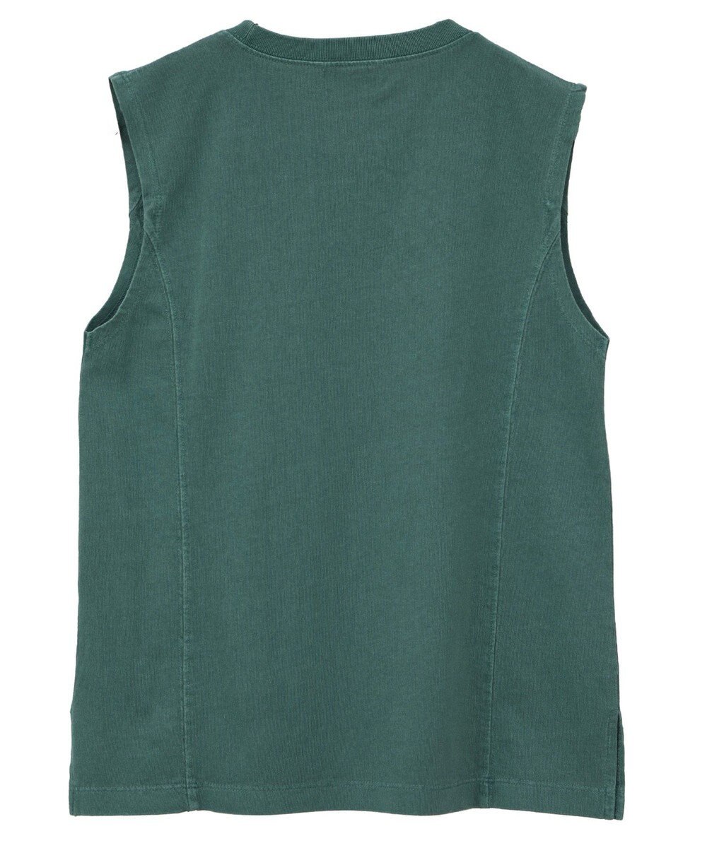 Green Parks ・ＤＯＵＢＬＥ　ＦＬＡＧＳ　ピグメント切替ノースリ 