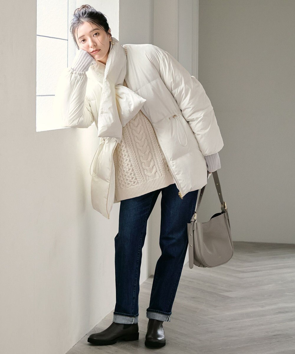 23区 【洗える】ピュアカシミヤ アームウォーマー 