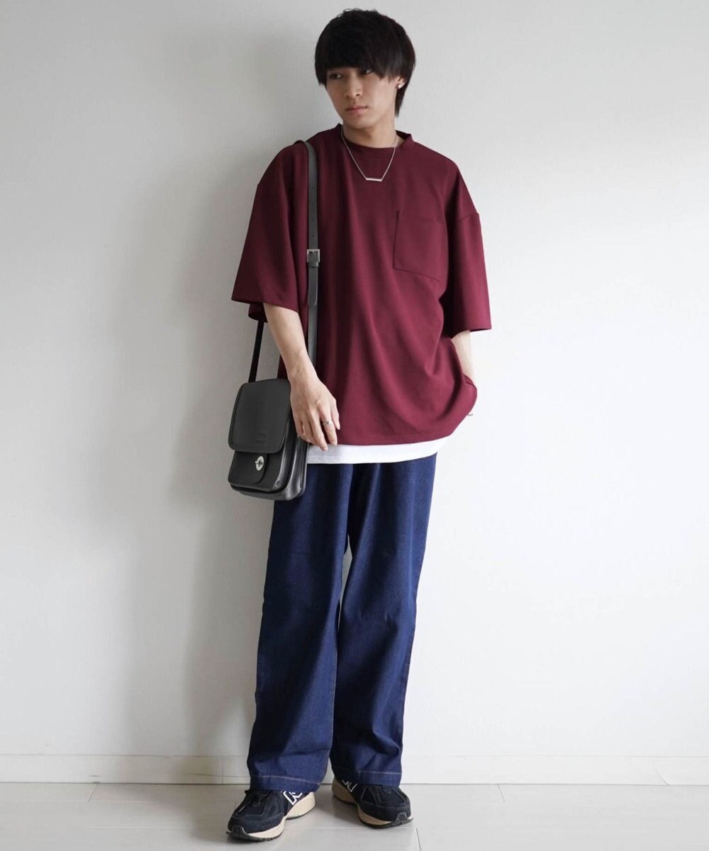 WEGO デニム　ワイドTPDパンツ 