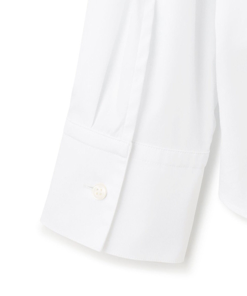 ICB 【洗える】コットンナイロンシャーティング ベーシックシャツ 