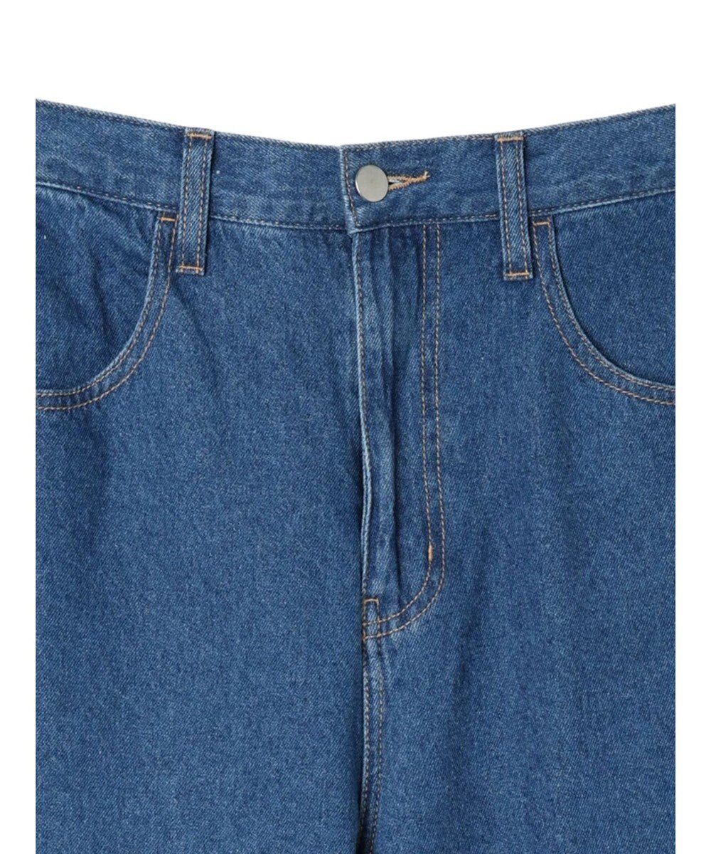 Green Parks ・Ｄｏｕｂｌｅ　Ｆｌａｇｓ　スソフリルストレートデニム 