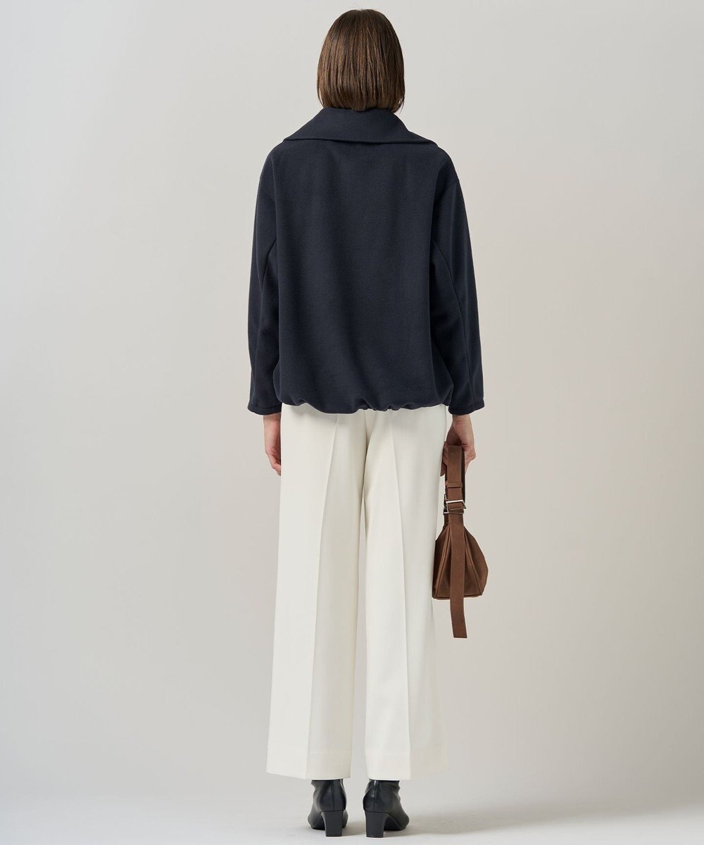 ICB L 【洗える】 トスカーナフリース ハーフジッププルオーバー 