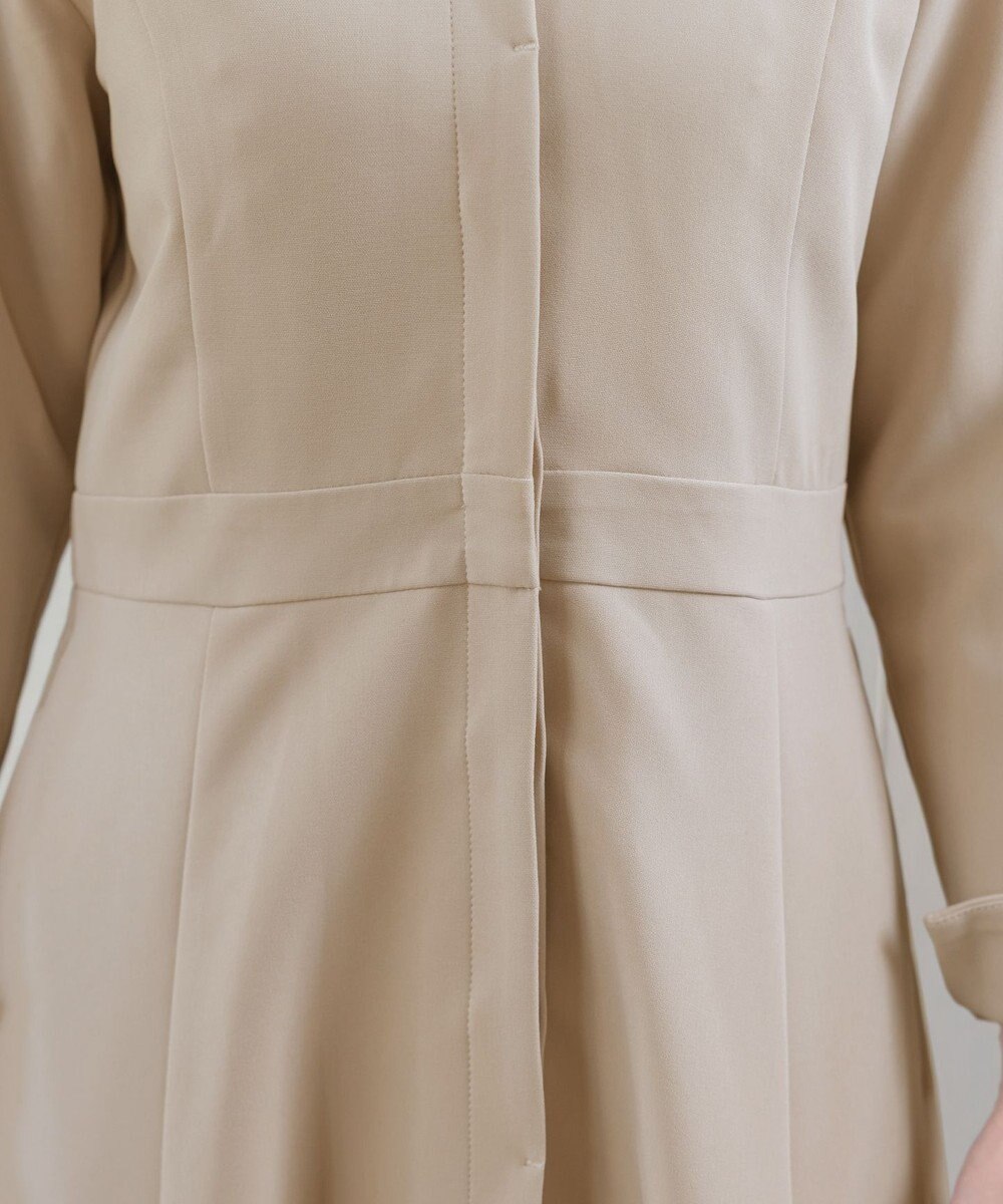 Tiaclasse L 【新色追加・洗える】フーデッドフレアコート 