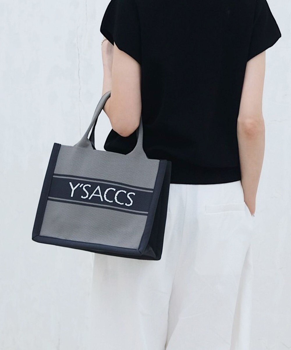 Y'SACCS ウォッシャブルニットトート mini 