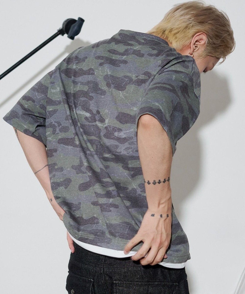 WEGO 【ユニセックス着用ITEM】キーネックフェイクレイヤードT（SS） 