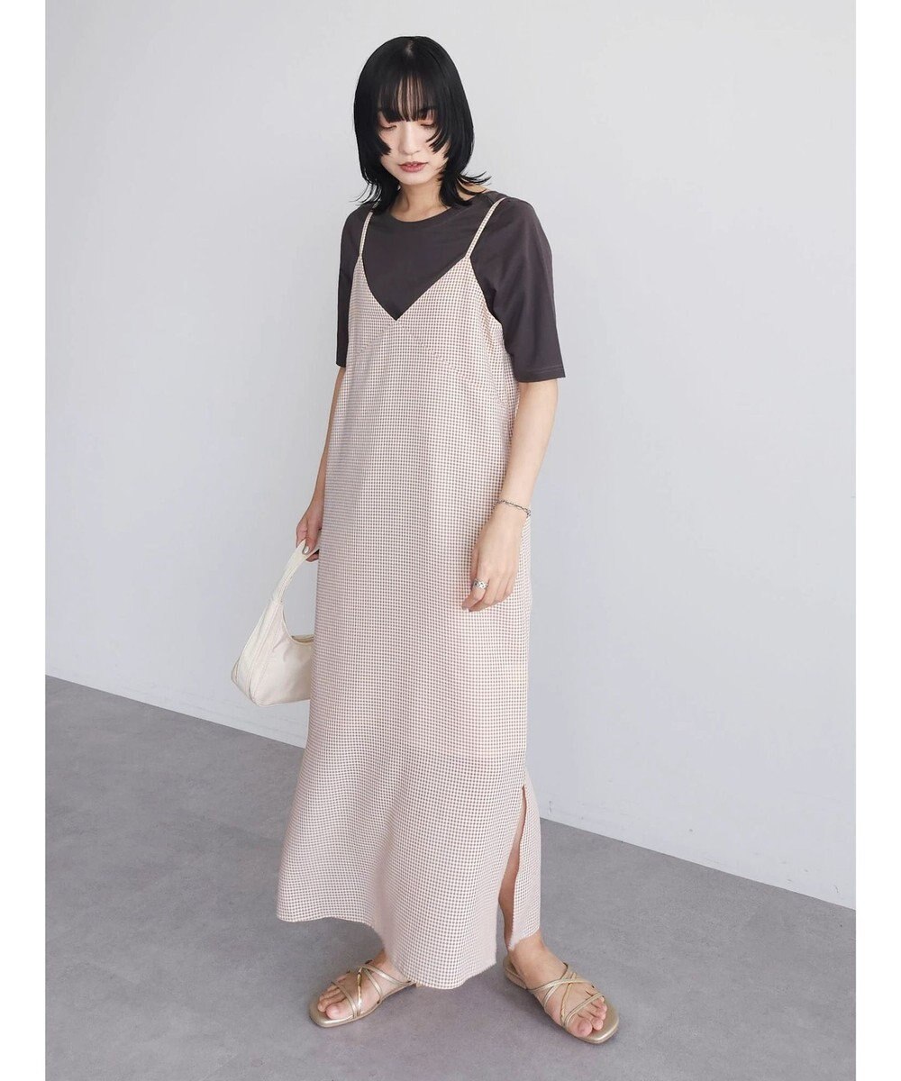 Green Parks ・ＳＵＧＡＲ　ＳＰＯＯＮ　サッカーギンガムキャミワンピ 