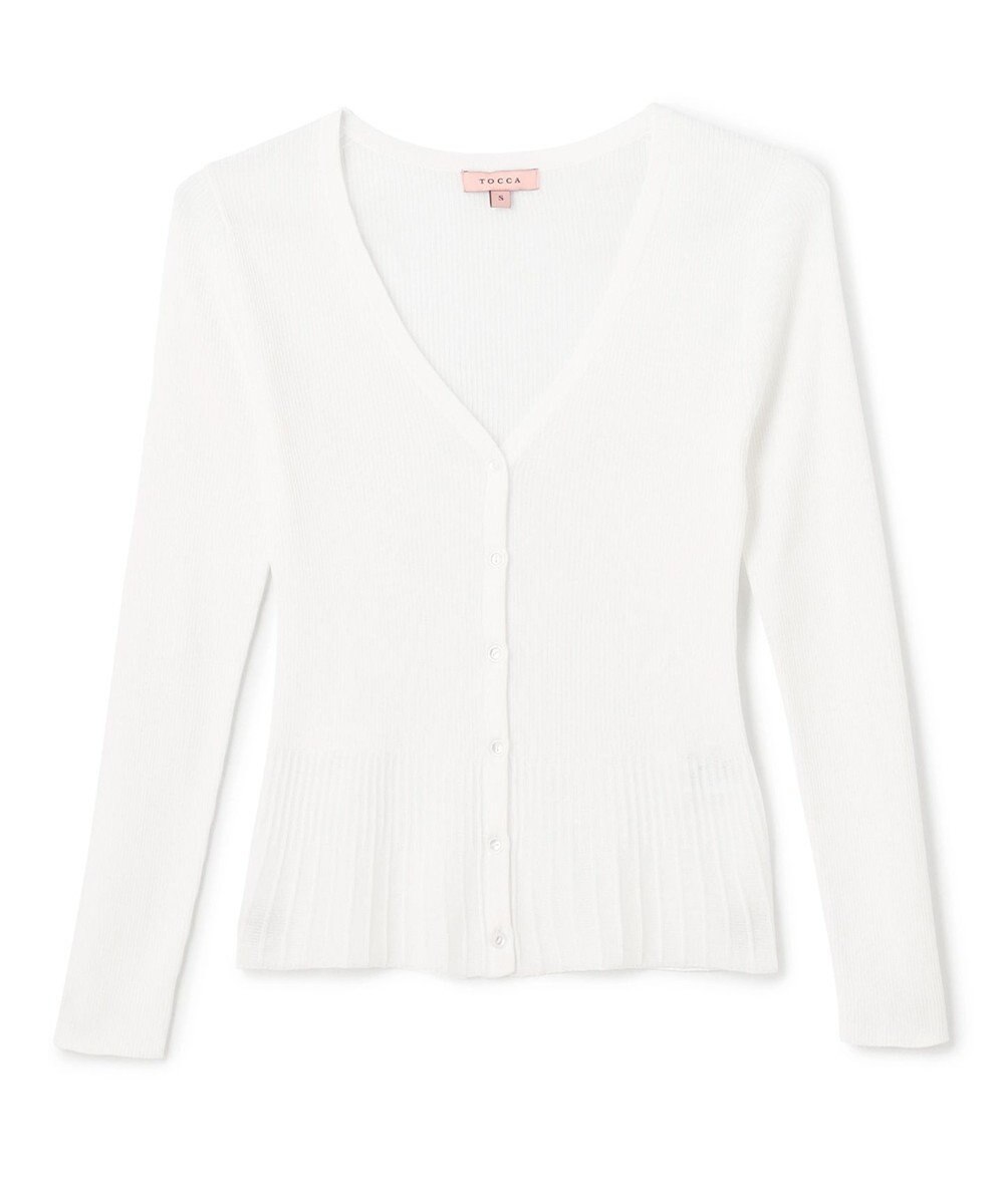 TOCCA 【洗える】AJISAI CARDIGAN カーディガン 