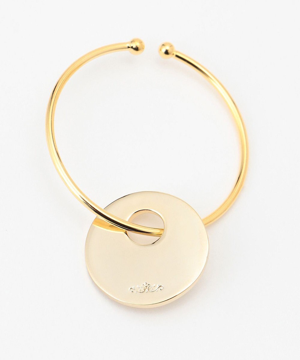 GRACE CONTINENTAL ラインコインフープイヤーカフ 