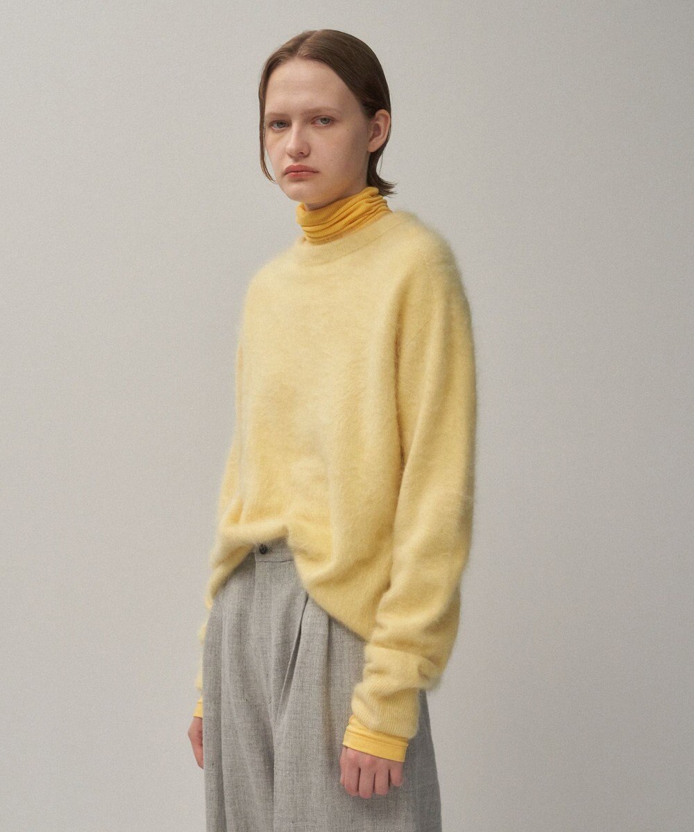 ATON ROYAL CASHMERE FUR | クルーネックセーター 