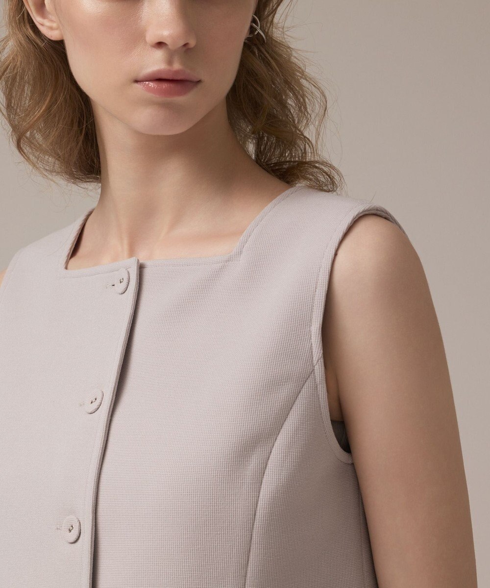 GRACE CONTINENTAL チュールヘムカットトップ 