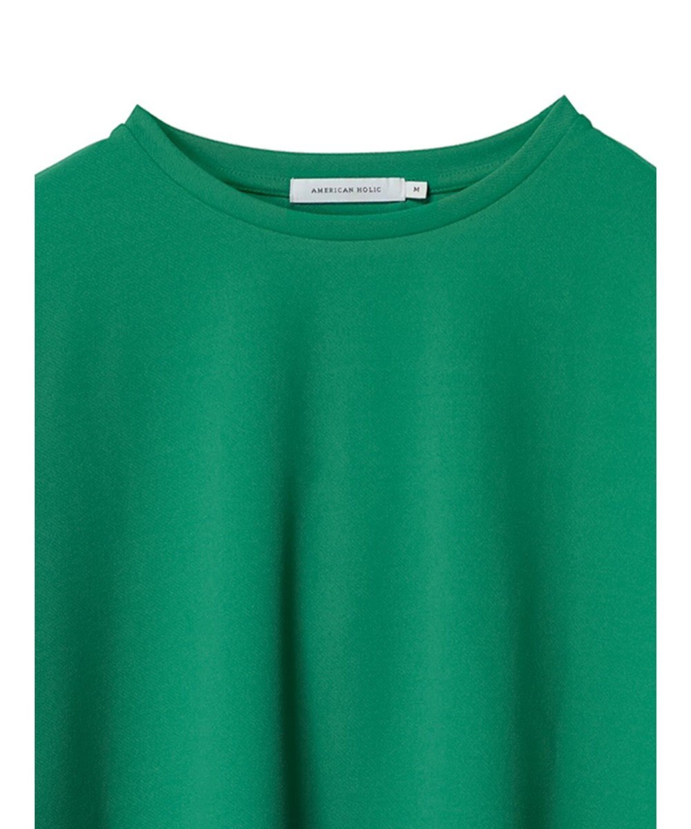 AMERICAN HOLIC 接触冷感バックフレアポンチプルオーバー 